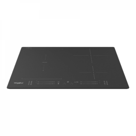 Whirlpool WF S7560NE BM Hob, Glass Ceramic, Induction, Built-in, 4 cooking zones, Width 59 cm, Black | Whirlpool
