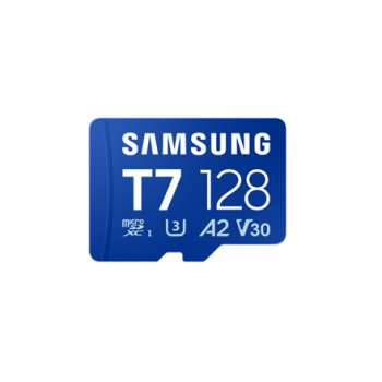 Samsung MicroSD card | T7 | 128 GB | microSDXC | Flash memory class U3, V30, A2