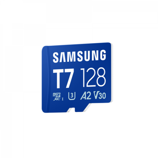 Samsung MicroSD card | T7 | 128 GB | microSDXC | Flash memory class U3, V30, A2