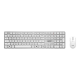MSI FORGE K210 WIRELESS COMBO WHITE US | Keyboard and Mouse Set | Wireless | Mouse included | US | White