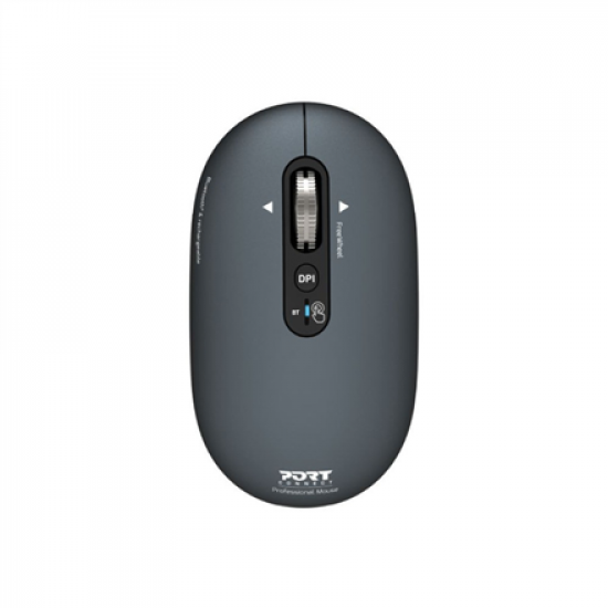 PORT CONNECT Mouse | PURE MAC | Wireless | Bluetooth | Gray