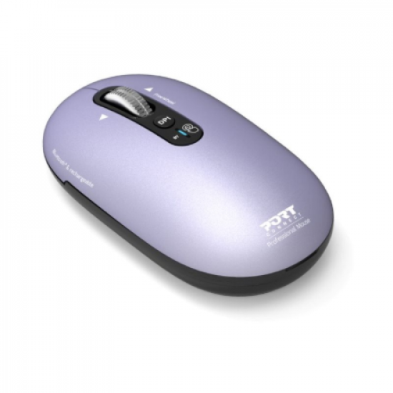 PORT CONNECT Mouse | PURE MAC | Wireless | Bluetooth | Lavender