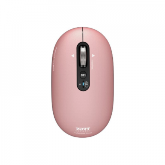 PORT CONNECT Mouse | PURE MAC | Wireless | Bluetooth | Pink