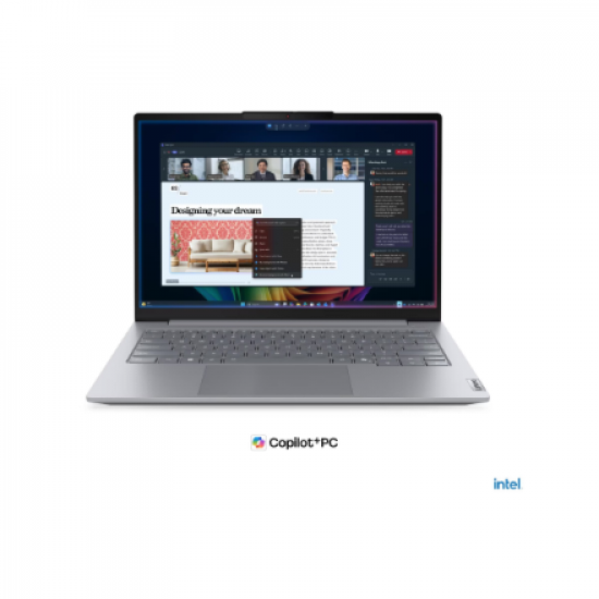 Lenovo ThinkBook 14 Gen 9 14 WUXGA ULT5-325/16GB/512GB/Intel Graphics/WIN11 Pro/ENG Backlit kbd/Arctic Grey/FP/2Y Warranty