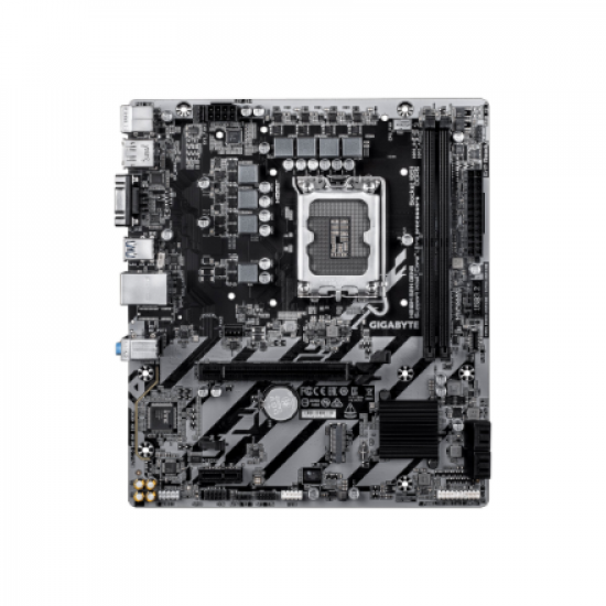 Gigabyte H810M S2H GEN5 | Processor family Intel | Processor socket LGA1851 | DDR5 | Supported hard disk drive interfaces SATA, M.2 | Number of SATA connectors 4