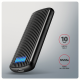 AXAGON USB-C 10Gbps M.2 NVMe SSD Enclosure, Screwless, RIBBED Aluminum | EEM2-SC