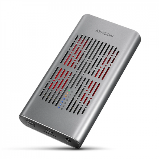 AXAGON USB-C 20Gbps Dual M.2 NVMe SSD CLONE MASTER Enclosure | EEM2-20GD