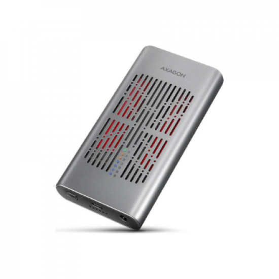 AXAGON USB-C 20Gbps Dual M.2 NVMe SSD CLONE MASTER Enclosure | EEM2-20GD