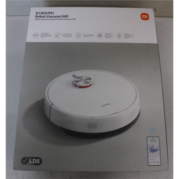 SALE OUT. Xiaomi Robot Vacuum S40 EU | Xiaomi Robot Vacuum S40 EU | Wet&Dry | 5200 mAh | Dust capacity 0.52 L | 10000 Pa | White | DAMAGED PACKAGING | 24 month(s)