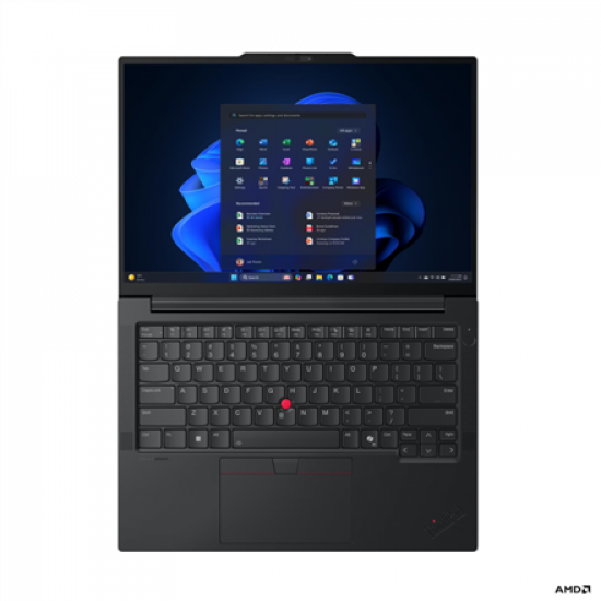 Lenovo ThinkPad E14 Gen 8 14 WUXGA AMD R5 AI 330/16GB/512GB/AMD Radeon 820M/WIN11 Pro/Nordic Backlit kbd/FP/3Y Warranty