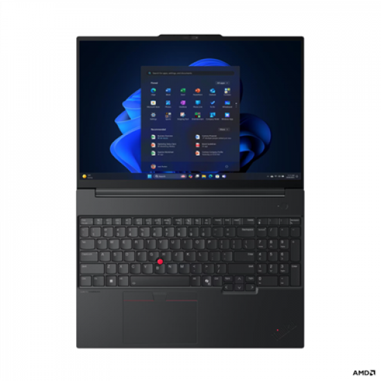 Lenovo ThinkPad E16 Gen 4 16 WUXGA AMD R7 AI 345/16GB/512GB/AMD Radeon 840M/WIN11 Pro/ENG Backlit kbd/FP/3Y Warranty