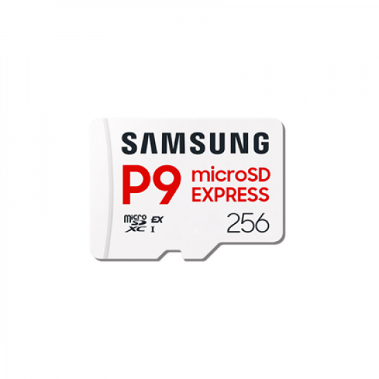 Samsung P9 Express | MicroSD Card | 256 GB | microSDXC | Flash memory class U3, V30, A1