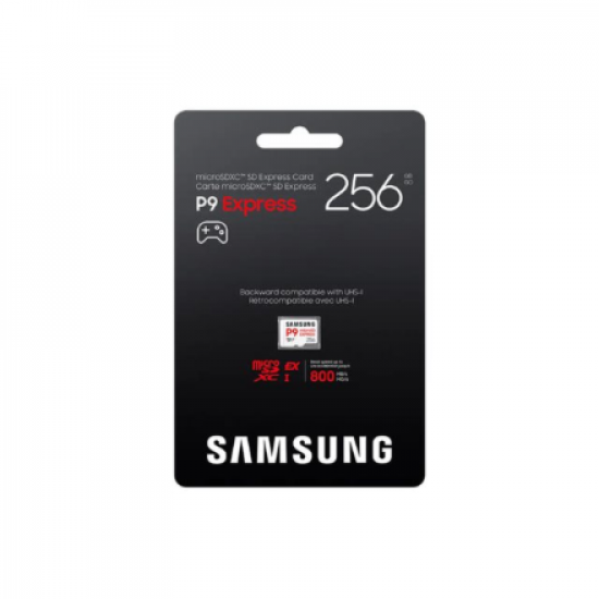 Samsung P9 Express | MicroSD Card | 256 GB | microSDXC | Flash memory class U3, V30, A1