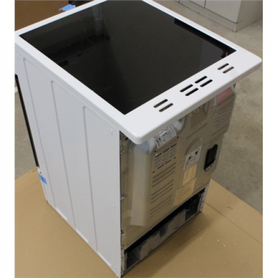 SALE OUT. Beko FSM59305WDT Cooker, Induction, A, Width 50 cm, White | BEKO Cooker | FSM59305WDT | Hob type Induction | Oven type Electric | White | Width 50 cm | Grilling | DAMAGED PACKAGING, DENT ON SIDE | Depth 60 cm | 60 L