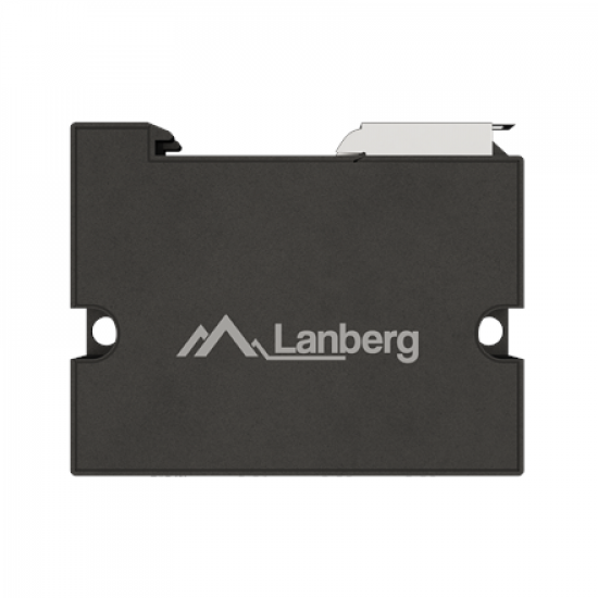 Lanberg Switch PoE Extender 1xIn 3xOut Gigabit Ethernet Din Rail BT 90W metal clips | DIN-GE4-BT-90W