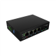 Lanberg Switch Light IndustrialPoE 1xBT 3xAT 2xSFP Din Unmanagment Gigabit Ethernet | ILGE-4P-2S-90 | Unmanaged