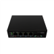 Lanberg Switch Light IndustrialPoE 1xBT 3xAT 2xSFP Din Unmanagment Gigabit Ethernet | ILGE-4P-2S-90 | Unmanaged