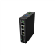 Lanberg Switch Light IndustrialPoE 1xBT 3xAT 2xSFP Din Unmanagment Gigabit Ethernet | ILGE-4P-2S-90 | Unmanaged