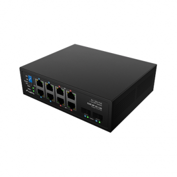 Lanberg Switch PoE 4xBT 4xAT 4xSFP Din Unmanagment Gigabit Ethernet | ILGE-8P-2S-120 | Unmanaged | Din rail