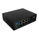 Lanberg Switch PoE 4xBT 4xAT 4xSFP Din Unmanagment Gigabit Ethernet | ILGE-8P-2S-120 | Unmanaged | Din rail