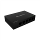 Lanberg Switch 5x1GB/s Unmanagment Gigabit Ethernet Desktop 12V metal case | DSM1-1005 | Unmanaged | Desktop