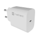Natec Ribera USB Charger 1X USB-C 20W, White