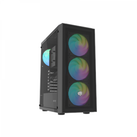 Fury PC Case | SHOBO SH8F ARGB | Black | Midi Tower