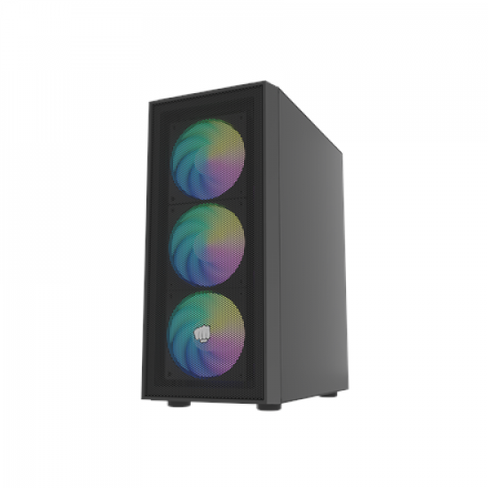 Fury PC Case | SHOBO SH8F ARGB | Black | Midi Tower