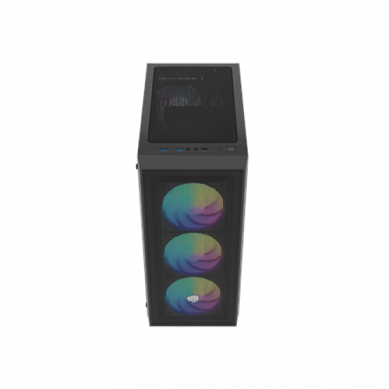 Fury PC Case | SHOBO SH8F ARGB | Black | Midi Tower