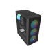 Fury PC Case | SHOBO SH8F ARGB | Black | Midi Tower