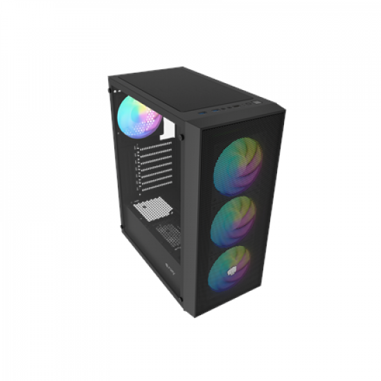 Fury PC Case | SHOBO SH8F ARGB | Black | Midi Tower