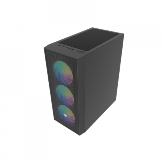 Fury PC Case | SHOBO SH8F ARGB | Black | Midi Tower