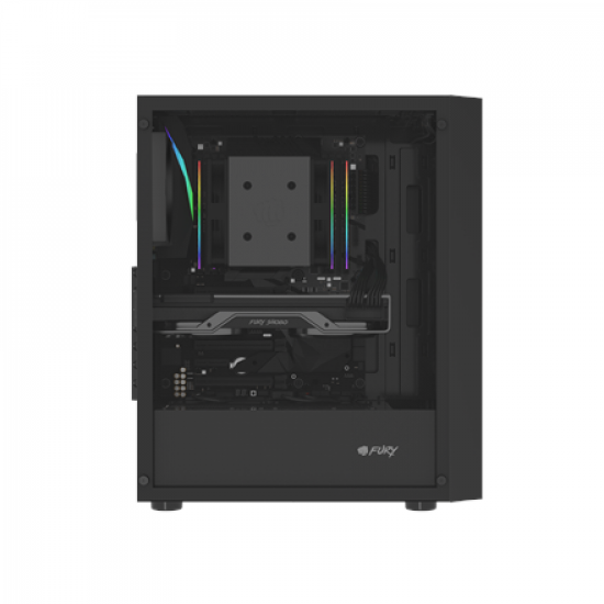 Fury PC Case | SHOBO SH8F | Black | Midi Tower