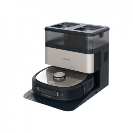 Cecotec Robotic Vacuum Cleaner | Conga Z100 | Operating time (max) 320 min | Wet&Dry | 5200 mAh | Dust capacity 3 L | Black | 20000 Pa