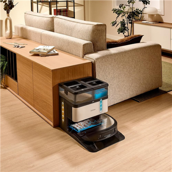 Cecotec Robotic Vacuum Cleaner | Conga Z100 | Operating time (max) 320 min | Wet&Dry | 5200 mAh | Dust capacity 3 L | Black | 20000 Pa