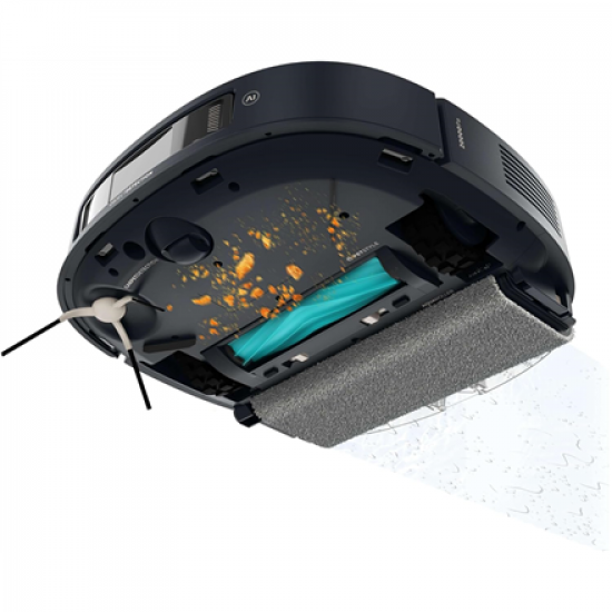 Cecotec Robotic Vacuum Cleaner | Conga Z100 | Operating time (max) 320 min | Wet&Dry | 5200 mAh | Dust capacity 3 L | Black | 20000 Pa