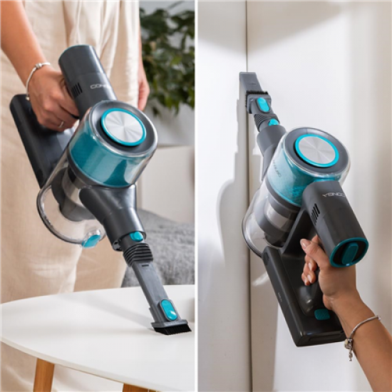 Cecotec Vacuum cleaner | Conga Rockstar P50 X-Treme | Cordless operating | Stick/handheld | 265 W | 25.2 V | Operating time (max) 50 min | Blue/Black