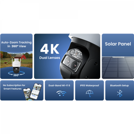 Reolink TrackMix Series B770 withSolar Panel 2
