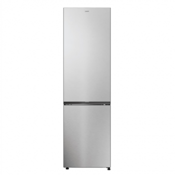 Candy ECN2CQTEX206 Refrigerator, E, Freestanding, Combi, Height 205cm, Fridge net 289 L, Freezer net 120 L, Stainless steel | Candy
