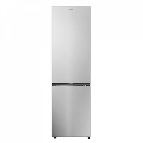 Candy ECN2CQTEX206 Refrigerator, E, Freestanding, Combi, Height 205cm, Fridge net 289 L, Freezer net 120 L, Stainless steel | Candy
