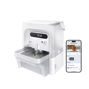 PETKIT Pet Water Fountain with Camera | EverSweet Ultra | Capacity 5 L | Material ABS, 304 Stainless Steel, PP, PPO | White