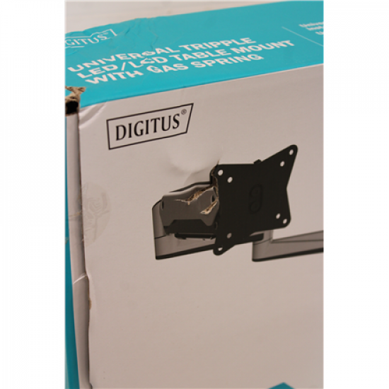 SALE OUT. DIGITUS Triple monitor mount, 3x 27