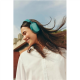 Sennheiser Headphones | MOMENTUM 4 | Bluetooth | Full size | Microphone | Teal | Noise canceling | Wireless