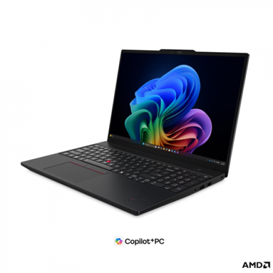 Lenovo ThinkPad T16 Gen 5 16 WUXGA AMD R5 AI PRO 440/16GB/512GB/AMD Radeon 840M/WIN11 Pro/Nordic Backlit kbd/Black/FP/LTE Upgradable/3Y Warr