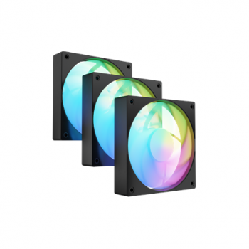 Fury Fan Sai S12 ARGB PWM, Black 3-pack