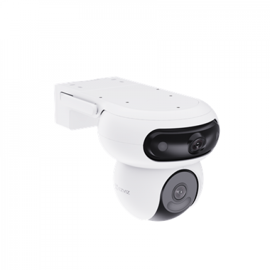 EZVIZ CS-HB90/SP Battery-Powered Outdoor Dual Camera Kit with Solar Panel (2x4 MP, 10400 mAh, IP65)