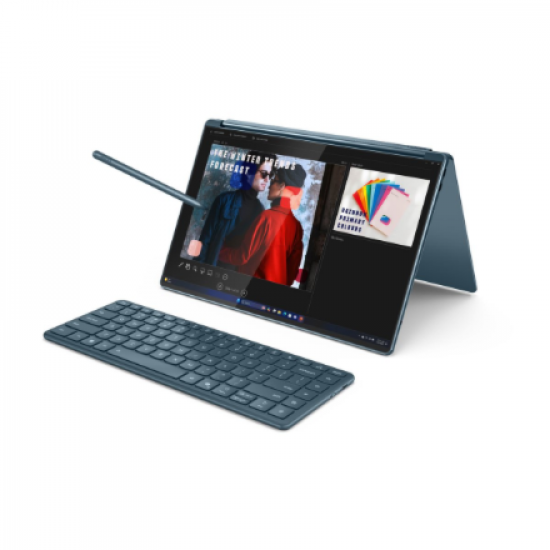 Lenovo Yoga Book 9 14IAH10 Touch 2x14 2.8K ULT7-255H/32GB/1TB/Intel Arc 140T/WIN11 Home/ENG Backlit kbd/Tidal Teal/2Y Warranty | Lenovo