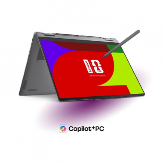Lenovo Yoga 7 2-in-1 14IPH11 Touch 14 WUXGA ULT7-355/16GB/512GB/Intel Graphics/WIN11 Home/ENG Backlit kbd/Luna Grey/2Y Warranty