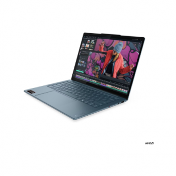 Lenovo Yoga Slim 7 14AKP10 14 WUXGA AMD R7 AI 350/16GB/512GB/AMD Radeon 860M/WIN11 Home/ENG Backlit kbd/Tidal Teal/2Y Warranty | Lenovo