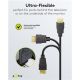Goobay 80105 Soft HDMI High-Speed Cable with Ethernet | Soft | 5 m